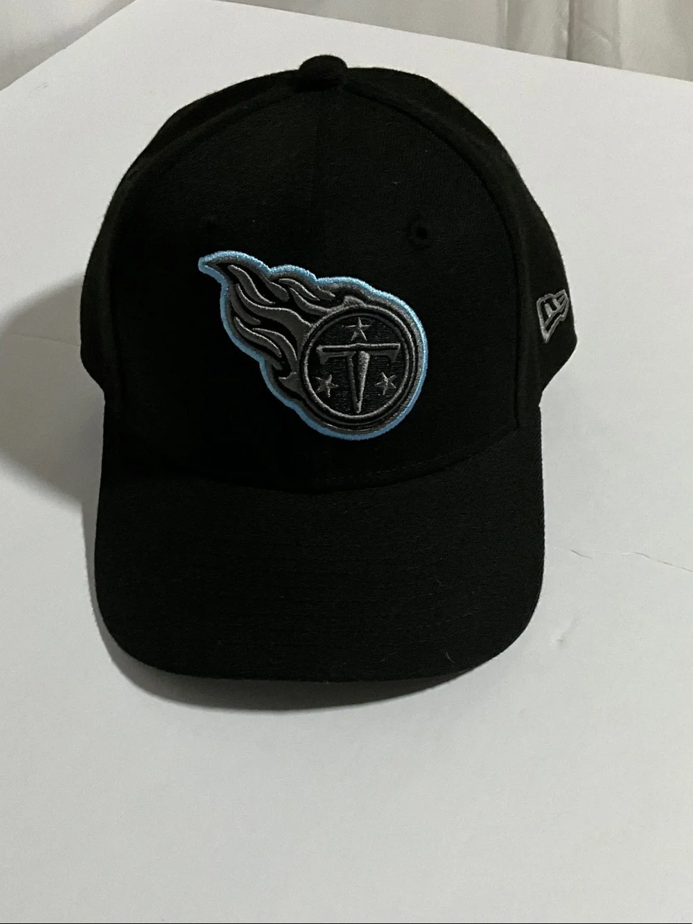 New Era Tennessee Titans Youth Adjustable Cap Hat Black NFL Logo NWT